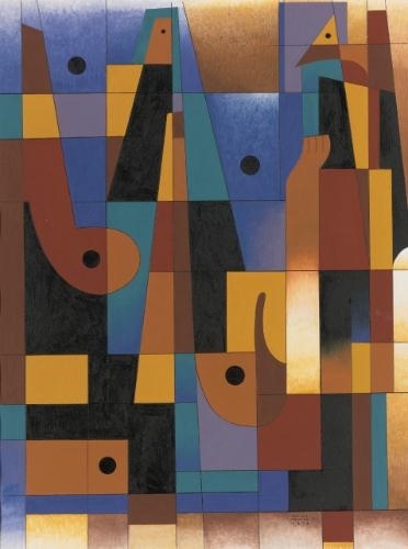 Geometrica en la forma, 1951 - Carlos Mérida