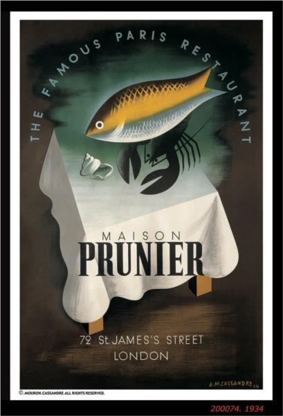 Prunier, 1934 - Cassandre