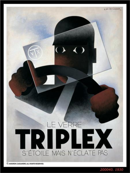 Triplex, 1930 - Cassandre