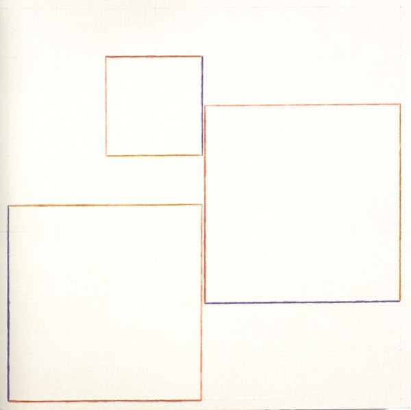 Hilos de Agua, Squares Within a Grid, 2, 1999 - Цезарь Патерносто