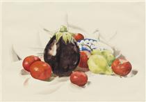 Eggplant and Tomatoes - Charles Demuth