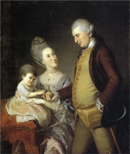 John Cadwalader Family, 1772 - Чарльз Уилсон Пил