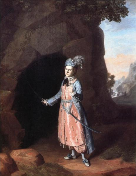 Nancy Hallam as Fidele in Shakespeare's Cymbeline, 1771 - Charles Willson Peale