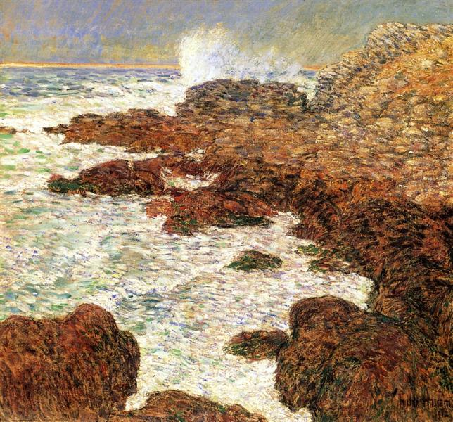 Seaweed and Surf, Appledore, 1912 - Childe Hassam