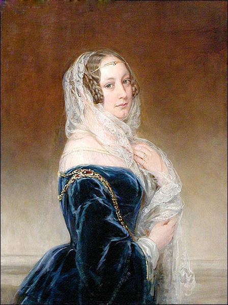 Duchess Maria Feodorovna Baryatinsky, née. Keller, c.1845 - Christina Robertson