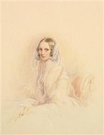Portrait of Empress Alexandra Fedorovna - Кристина Робертсон