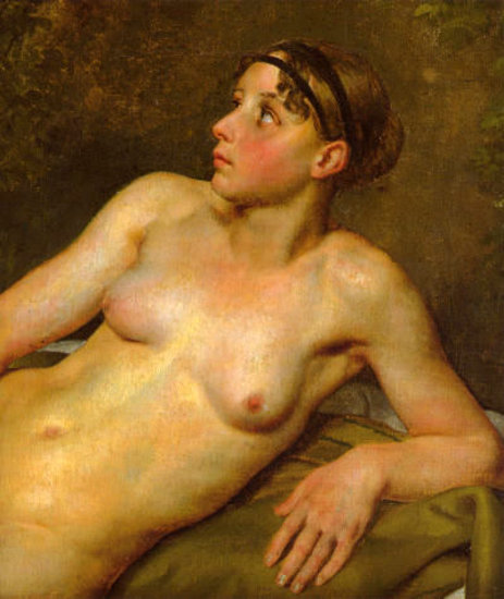 Nude Study, 1811 - Кристофер Вильхельм Эккерсберг