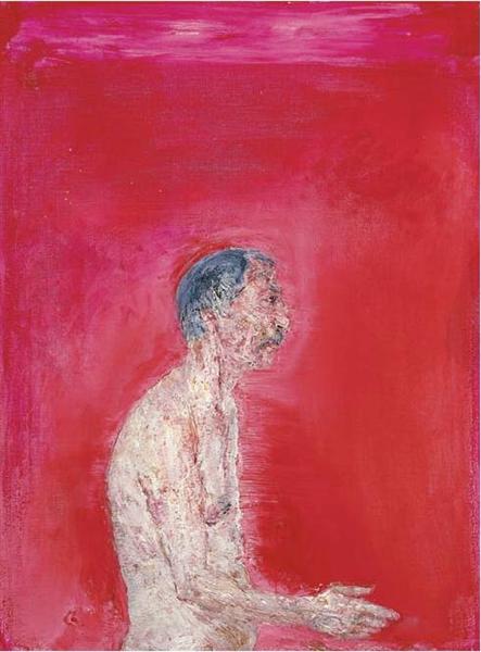 Man in red, 1980 - Хронис Ботсоглу