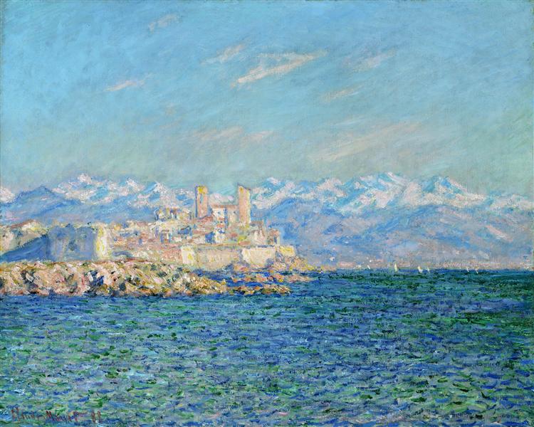 Antibes, Afternoon Effect, 1888 - 莫內