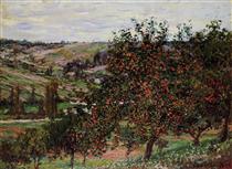 Apple Trees near Vetheuil - Claude Monet