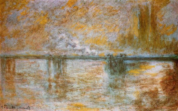 Charing Cross Bridge 3, 1899 - 1901 - Claude Monet