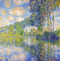Peupliers au bord de l'Epte - Claude Monet