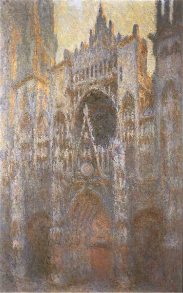 Rouen Cathedral 02, 1894 - 莫內