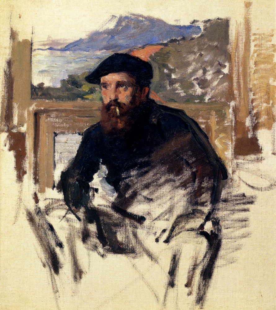 Self Portrait In His Atelier C 1884 Claude Monet WikiArt Org   Self Portrait In His Atelier 