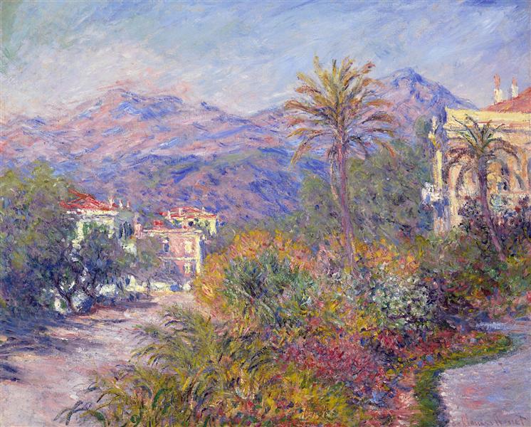 Strada Romada in Bordighera, 1884 - Claude Monet