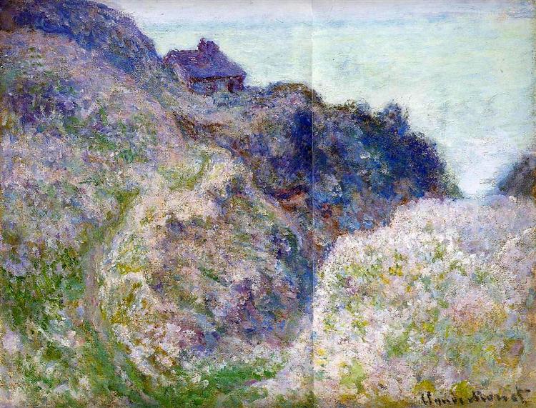 The Coastguard Cabin at Varengeville, 1897 - Claude Monet