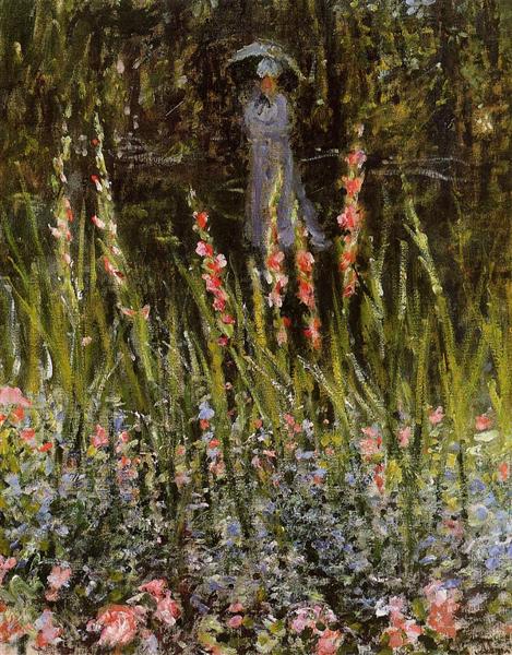 The Garden Gate at Vetheuil, 1876 - Claude Monet