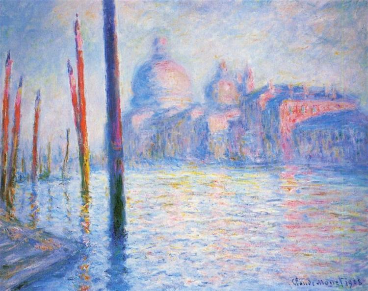 The Grand Canal 02, 1908 - Claude Monet