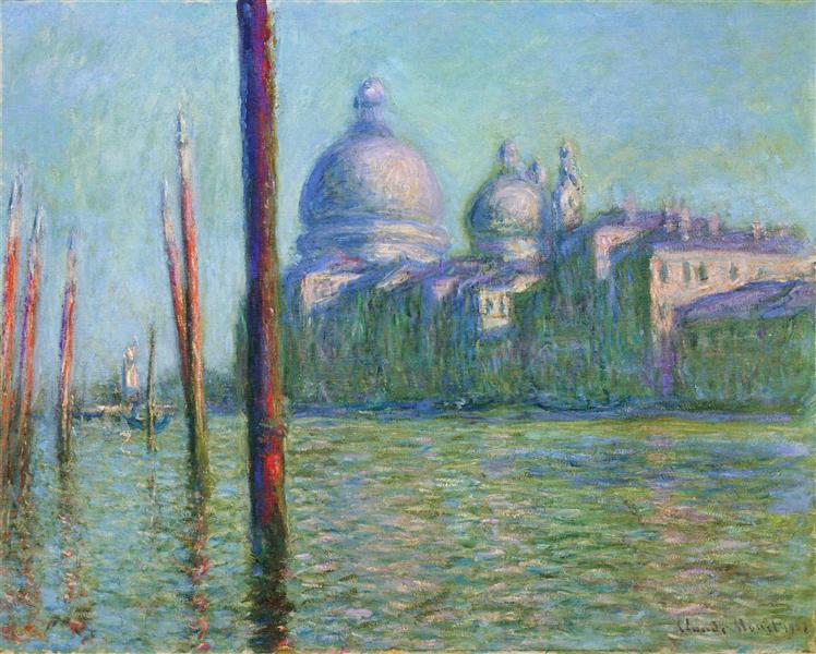 Le Grand Canal, 1908 - Claude Monet