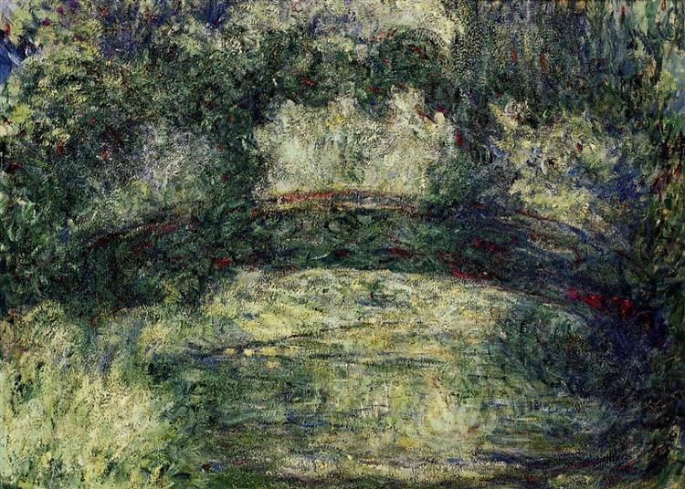 The Japanese Bridge 10, 1918 - 1924 - Claude Monet