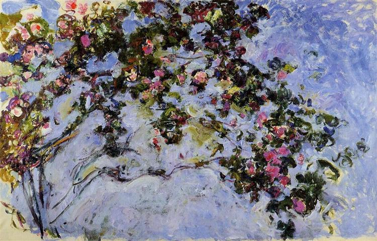 Розовый куст, 1925 - 1926 - Клод Моне