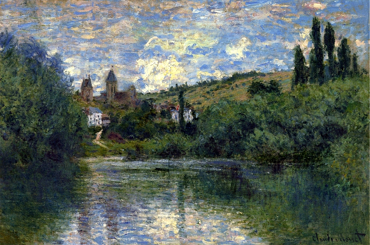Vetheuil Claude Monet Wikiart Org