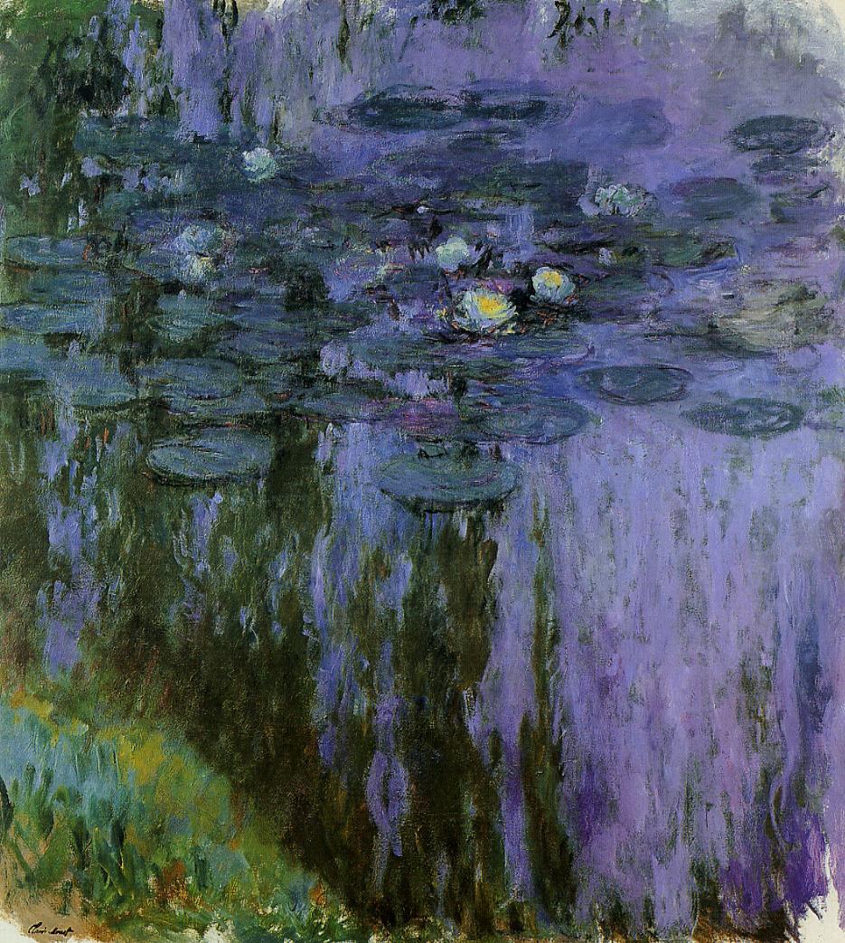 Water Lilies, 1916 - 1919 - Claude Monet - WikiArt.org