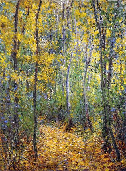 Wood Lane, 1876 - Claude Monet