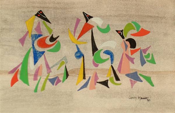Three figures, 1939 - Конрой Медокс