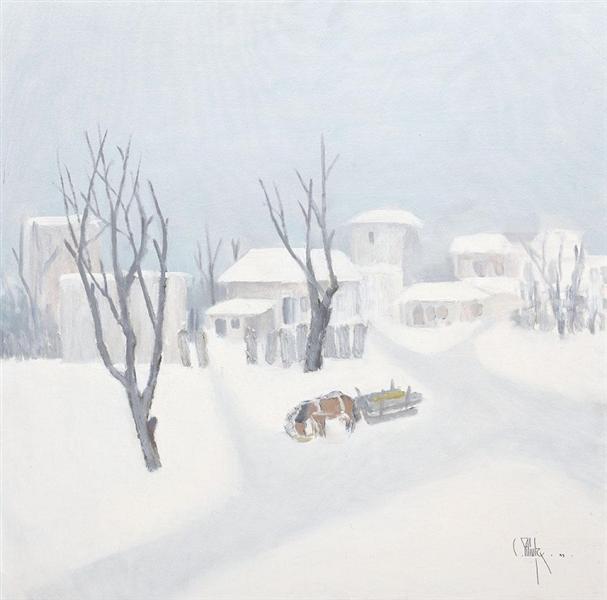 Winter in the Village - Костянтин Пілуца