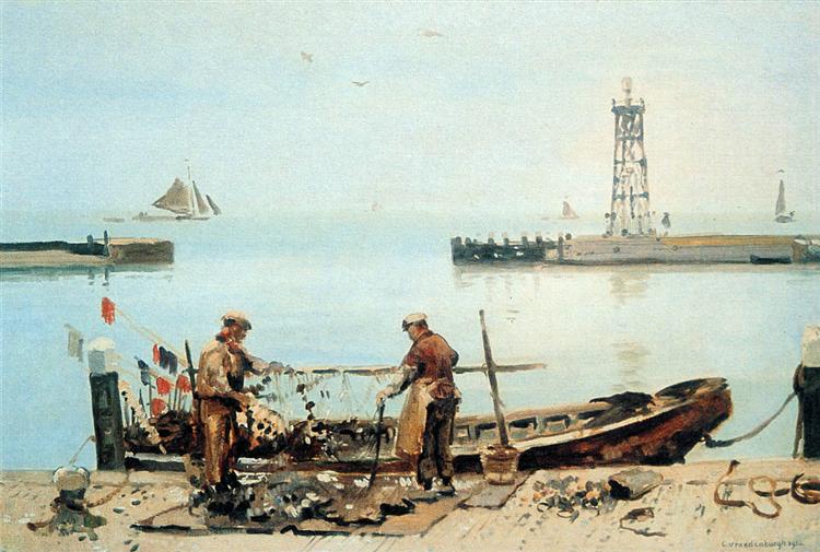 Fishermen - Cornelis Vreedenburgh