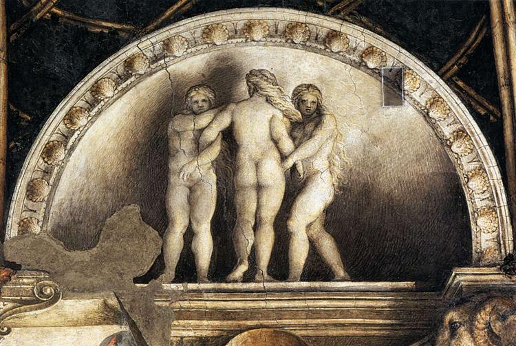 Three Graces, c.1519 - Correggio