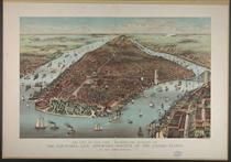 City of New York - Showing the building of the Equitable Life Assurance Society of the United States - Currier & Ives