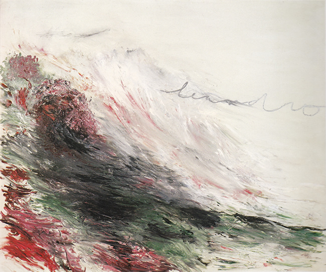Hero and Leandro (A Painting in Four Parts) Part I, 1984 - Cy Twombly