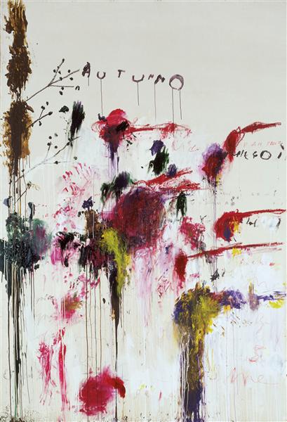 Quattro Stagioni Ii Autunno 1993 1995 Cy Twombly Wikiart Org
