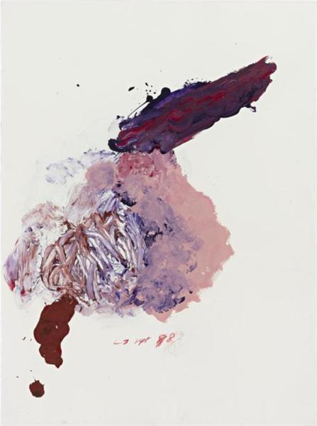 Untitled 1988 Cy Twombly Wikiart Org