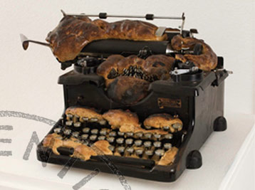 Brotteigobjekt Schreibmaschine, 1970 - Daniel Spoerri