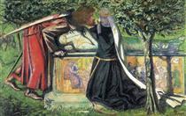 Arthur`s Tomb - Dante Gabriel Rossetti