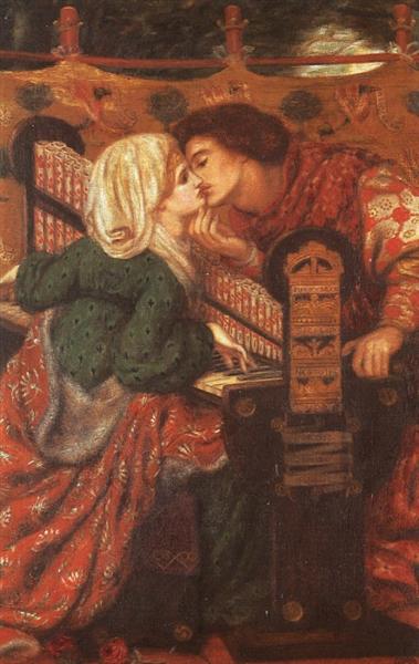 King Rene`s Honeymoon, 1867 - 但丁·加百列·羅塞蒂