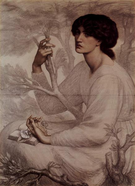 The Daydream, 1872 - 1878 - Dante Gabriel Rossetti