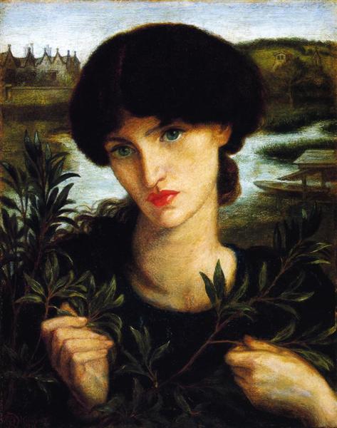 Water Willow, 1871 - Dante Gabriel Rossetti