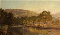 River Landscape - David Bates