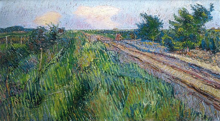 Morning. Wind., 1908 - Давид Бурлюк