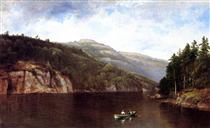 Boating on Lake George - Дэвид Джонсон