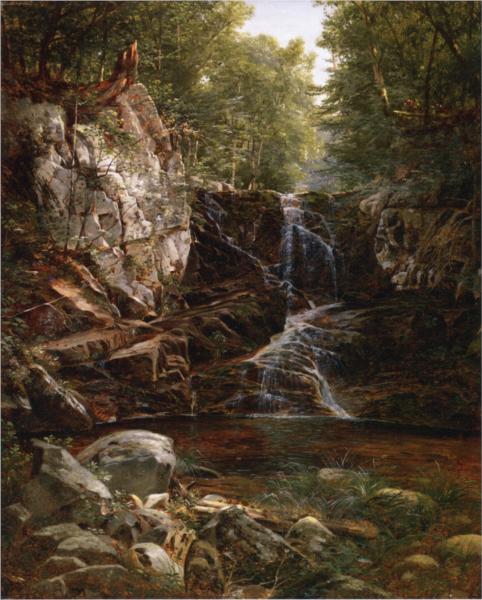 Indian Falls, 1853 - Дэвид Джонсон