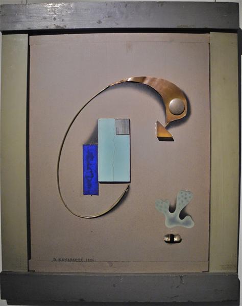 Constructive-decorative composition, 1924 - David Kakabadze