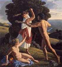 Hercules Protecting the Balance Between Pleasure and Virtue - David Ligare