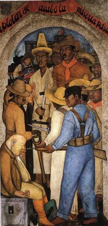 Death of the Capitalist - Diego Rivera