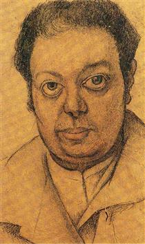 Self Portrait - Diego Rivera
