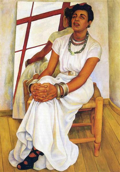 Portrait of Lupe Marin, 1938 - 迪亞哥·里維拉